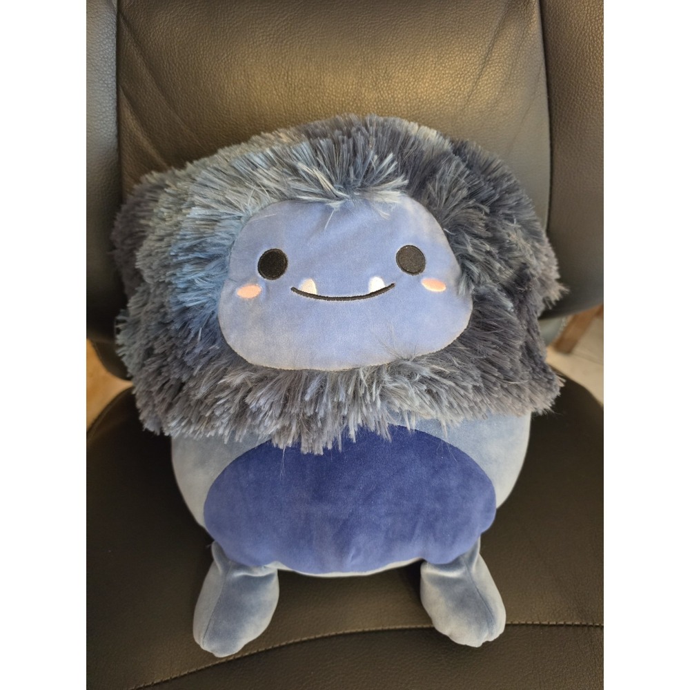 Squishmallows Dani 11" Blue Yeti Plush Big Foot